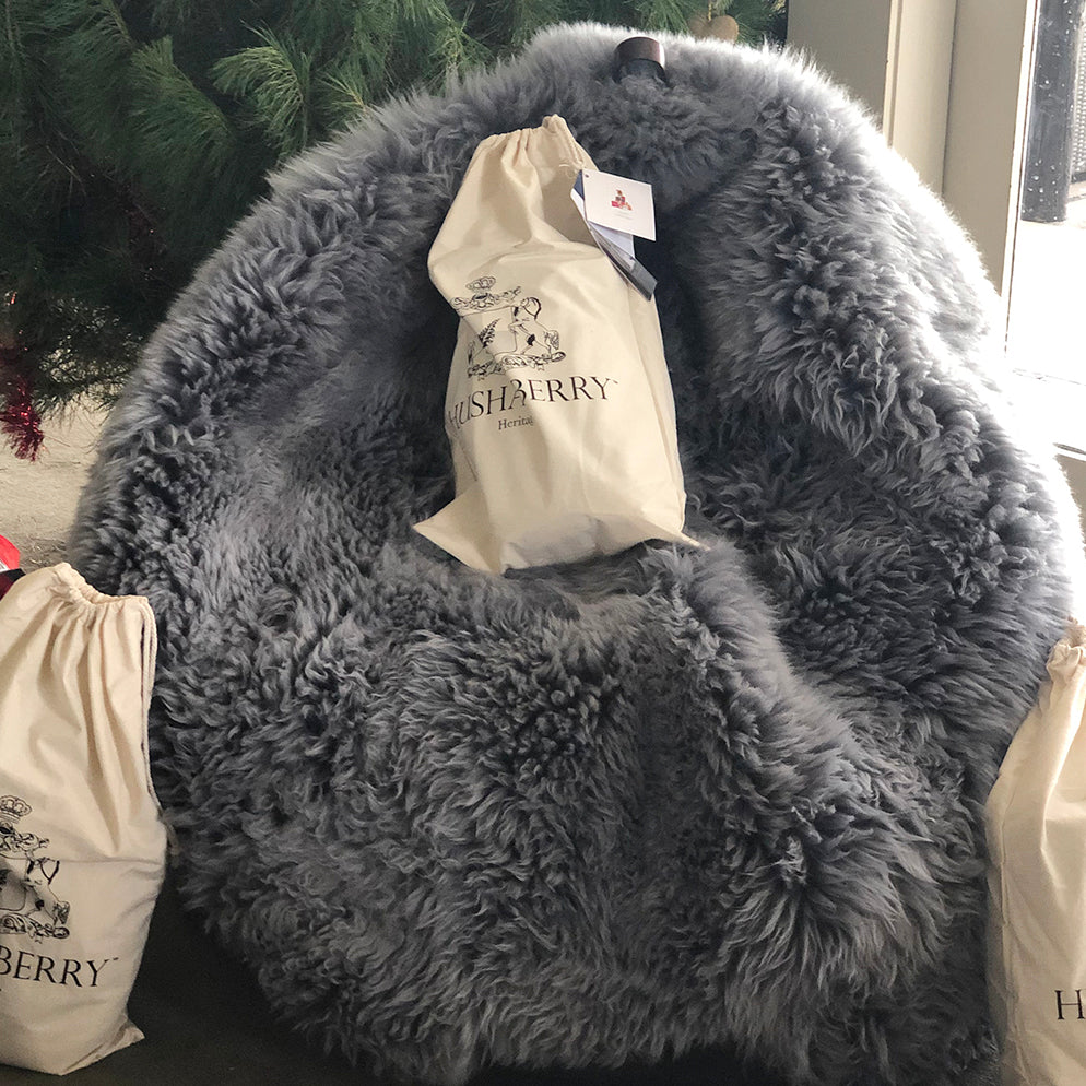 Woolly Sheepskin Bean Bag